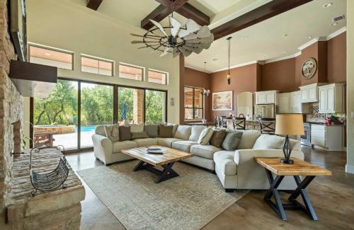 Wimberley House | Luxury Wimberley Escape - 4BR - Pool - Sauna - BBQ