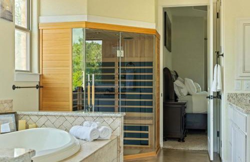 Wimberley House | Luxury Wimberley Escape - 4BR - Pool - Sauna - BBQ