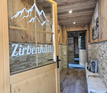 Ramsau im Zillertal Apartment | Luxus Apartment Nina mit Zirbenhütte