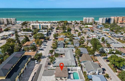 Madeira Beach House | Madeira Beach House Weekly Fall Special! Private Heated Pool & Steps to Beach!