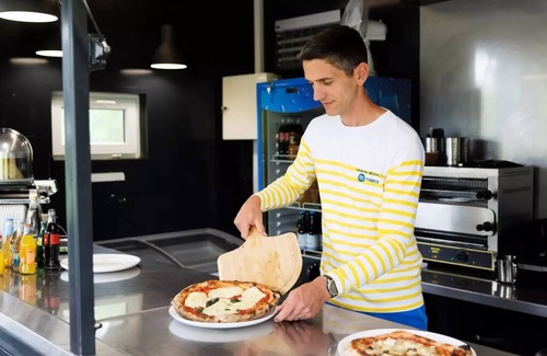 Chatel-Guyon Ski Chalet | Maeva Respire campsite in La Croze * - Chalet PMR Edelweiss 3 Rooms 5 People + TV