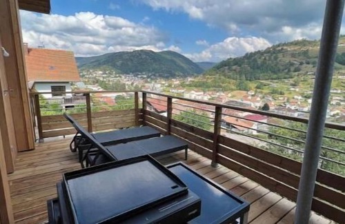 La Bresse Ski Chalet | Magnificent 4-star apartment with sauna and terrace in chalet