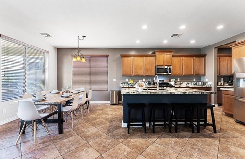 Surprise Farms House | Main Floor King Room plus 4 Bedroom Upstairs w/Game Room & Heated Pool