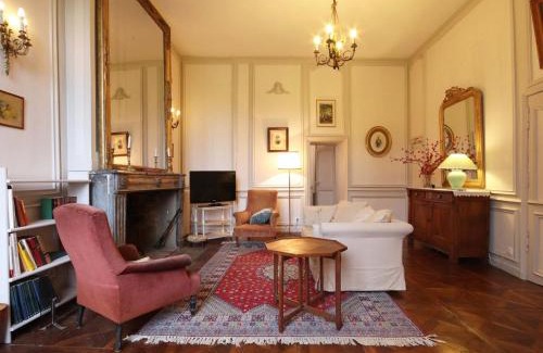 Le Grais House | Maison de charme au Château du 18ème siècle avec jardin et cheminée - FR-1-497-13