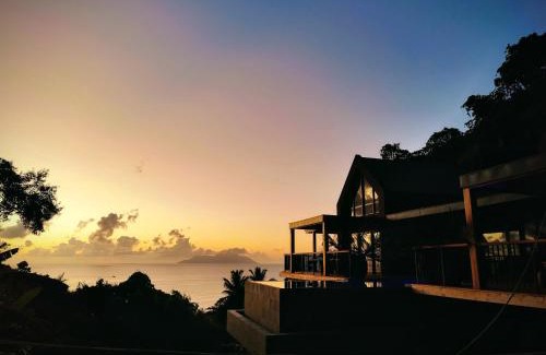 Glacis Villa | Maison Gaia Seychelles, unobstructed views over the ocean and into the sunset