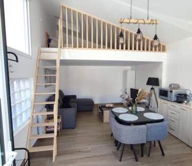 Saint-Marcel Apartment | Maison Studio 4 personnes avec mezzanine
