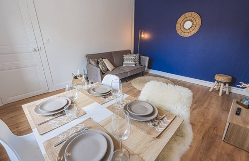 Laon Sud Apartment | Majorelle - Peaceful 2 bedrooms - Near train station