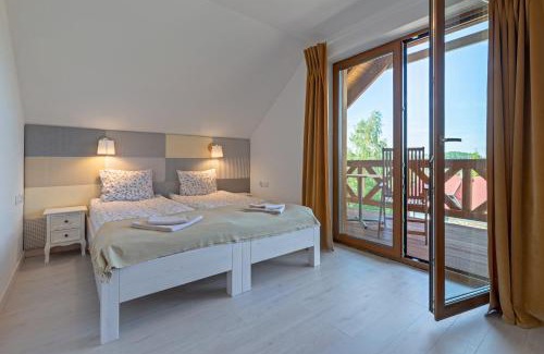 gmina Stezyca House | Malinowe Wzgórze domki 90 m2 z sauną i balią