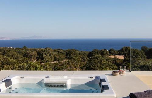Atsipópoulon Villa | Manto Villas, Heated Pool, Spa Whirlpool, SeaView, By ThinkVilla