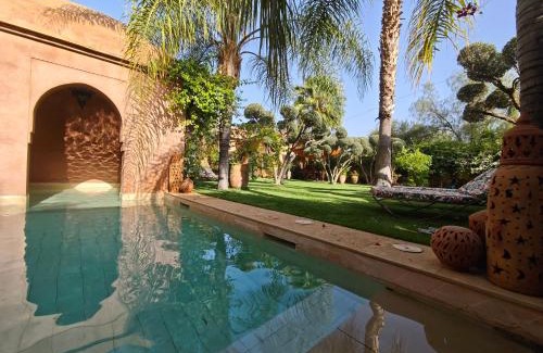 El Aggada House | Marrakech, villa 7 Harmonia, pour 6 personnes avec piscine privée