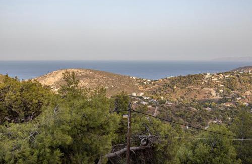 Ormos Agiou Ioannou Apartment | Mary's Paradise Apartment with panoramic sea view to Kakia Thalassa and Daskalio