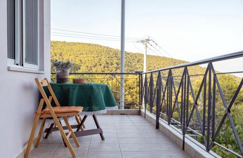 Ormos Agiou Ioannou Apartment | Mary's Paradise Apartment with panoramic sea view to Kakia Thalassa and Daskalio