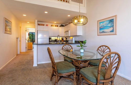 Kihei Condo | Maui Kamaole #L-203 Full Ocean View, A/C Throughout, Wifi, Great Location
