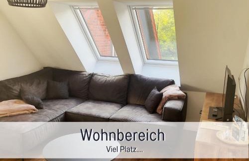 Kirchlinteln Apartment | Meine Schule Sehlingen, exklusiver Familien oder Generations-Landurlaub, Treffen mit Freunden, Team-Auszeit, Workation, Sauna, Ruhe & Erholung genießen sowie Niedersachsen, Verden & die Lüneburger Heide entdecken