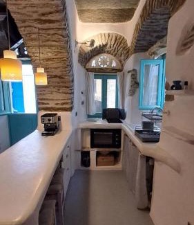 Megas Yialos-Nites Apartment | Meli House Cycladic traditional stone house-1895