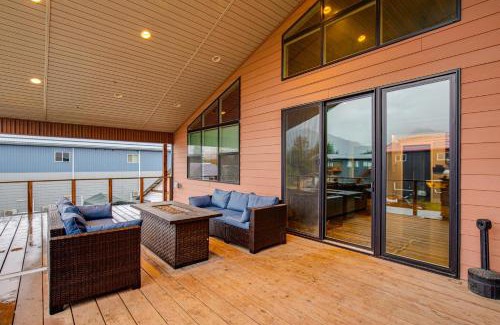 Juneau Apartment | Mendenhall Valley Escape with Furnished Deck!