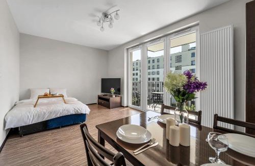 Gorce Apartment | Metro Bemowo Studio - Balcony, Parking, near Metro - by Rentujemy
