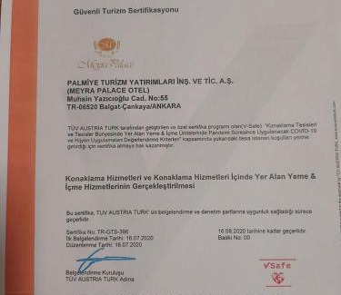 Ankara Hotel | Meyra Palace
