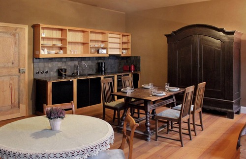 Werben Apartment | Mezzanine floor with terrace in the old commander's house