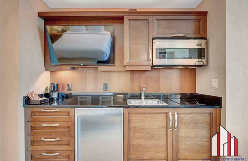 Las Vegas Condo | MGM Signature-32-607 F1 Track & Strip View Balcony