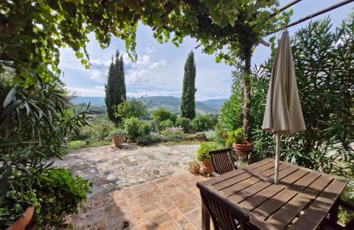 Castelnuovo di Val di Cecina Apartment | MIMOSA at Pietraie a nice studio with terrace on the Valley