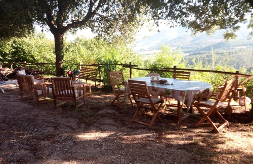 Colli sul Velino Apartment | Mini apartment panoramic view surrounded by greenery