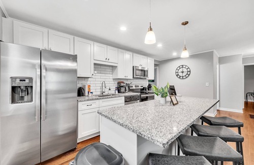 Charlotte House | Mini Golf & Bocce Court w/Outdoor BBQ - less than 1 mile from Camp North End