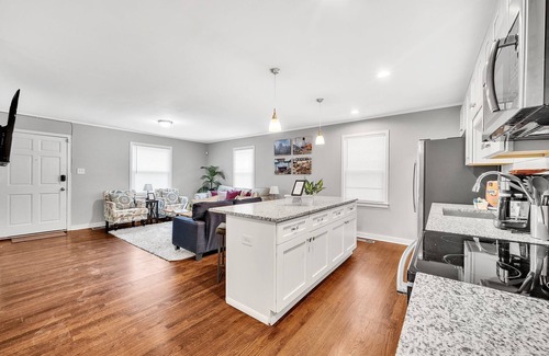 Charlotte House | Mini Golf & Bocce Court w/Outdoor BBQ - less than 1 mile from Camp North End