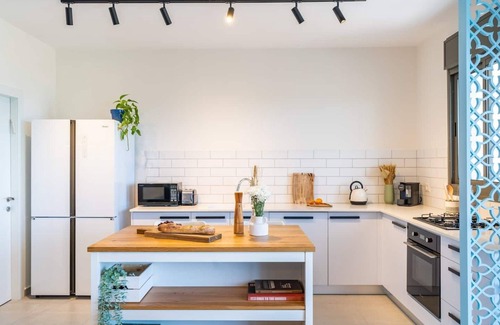 Nahariya Apartment | Mini Penthouse 3BR | Huge Balcony | Open SeaView