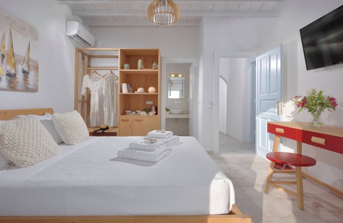 Agios Stefanos House | Mini Suite with Sea View