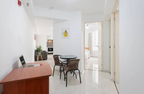 Barranco Apartment | Minimalist 1BR flat in Barranco w/Spanish shower
