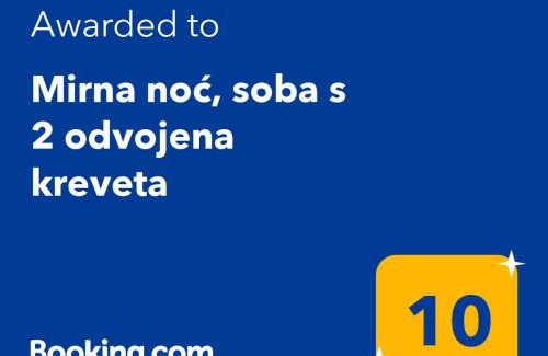 Zagreb House | Mirna noć, soba s 2 odvojena kreveta