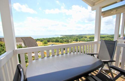 Gohren Apartment | mit Meerblick und Balkon, gratis Nutzung vom AHOI Erlebnisbad und Sauna in Sellin - Meeresblick FeWo 16