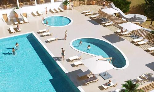 Montagnac-Montpezat Other | Mobil-home dans camping 4*