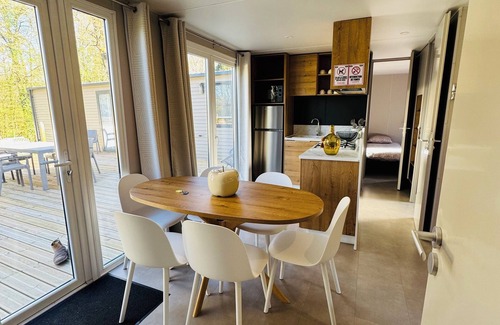 Neuvy House | Mobile home complex in the Château de Nogentel residential leisure park!
