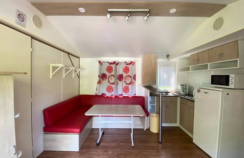 Saint-Pompont House | Mobilheim 3 Schlafzimmer - Freie Terrasse (Etagenbetten) 6 Personen