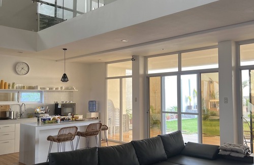 Sibulan Villa | Modern 2-story beach house retreat with amazing view and privacy.
