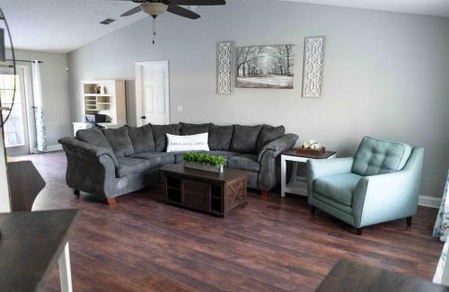 Spring Hill House | Modern 3BR Home, Saltwater Pool, Fenced Yard