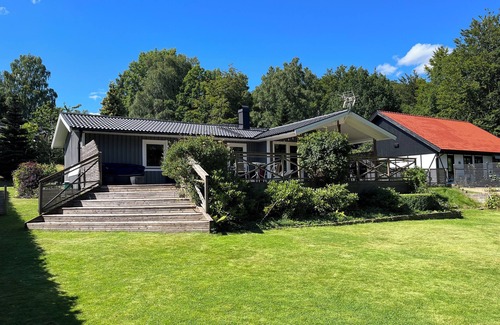 Hjarnarp House | Modern and comfortable house with fantastic terrace near lake, sea, nature.