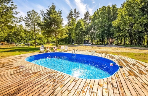 Frombork House | Modern and open vacation home with many amenities.