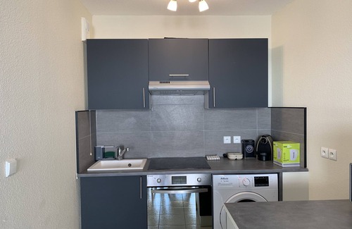 Talange Apartment | Modern, bright F2 with balcony and parking space