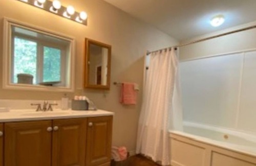 New Ulm House | Modern Country Home, Tall Trees, Fenced for Pets