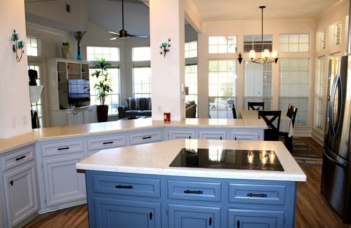 Barker House | Modern Custom Home in Prestigious Champions Golf Club Community