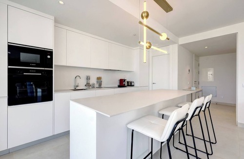 Fuengirola Apartment | Modern El Higueron West Apt with Private Garden & BBQ