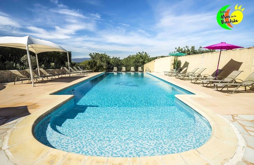 Joyeuse House | Modern gîte, Swimming pools, Playground, Enclosed village with trees