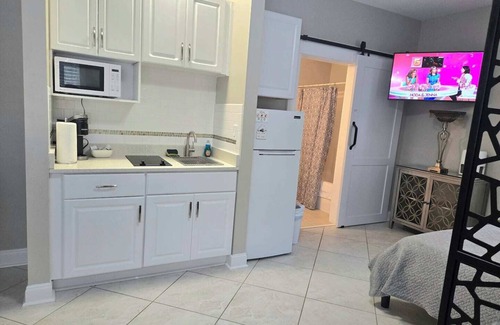 Carolina Forest Condo | Modern Gray Studio Steps to Pool Myrtle Beach SC