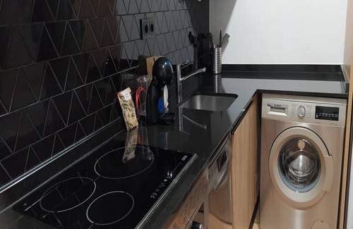 Puerta del Angel Apartment | Modern Interior Studio with Double Bed in Madrid Río: Comfort and Prime Location!