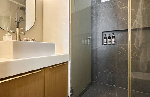 Nasugbu Condo | Modern Japandi Artist's Family Room in Pico de Loro. Aesthetic and Spacious.