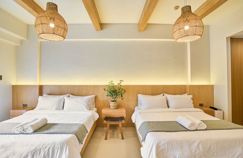 Nasugbu Condo | Modern Japandi Artist's Family Room in Pico de Loro. Aesthetic and Spacious.