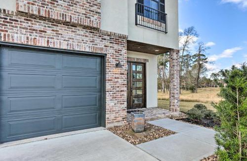 Montgomery House | Modern Lake Conroe Escape with Grill and Boat Slip!